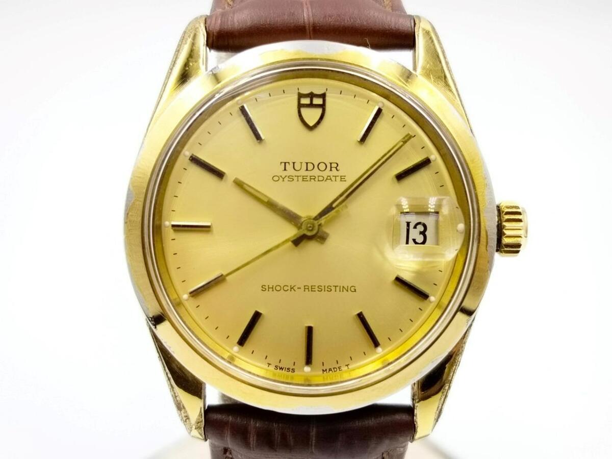 Authentic Tudor 7992/1 Oyster Date 34mm 18K Gold Plated Case Authentic Tudor 7992/1 Oyster Date 34mm 18K Gold Plated Case