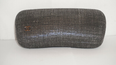 Chanel Sunglasses New Case Dark Gray Silver CC Logo Made In  display picture 2
