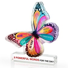 Motivational Rustic Acrylic Sign for Office, Encouragement Home Office Decor ...