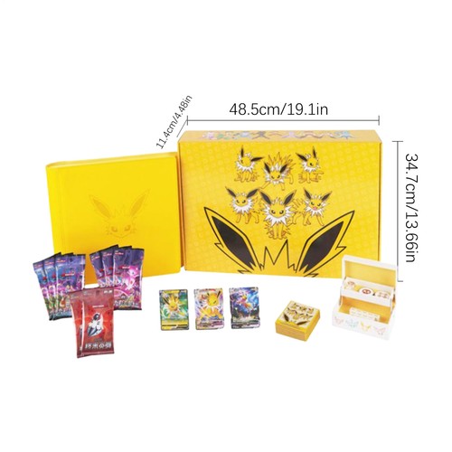 Pokemon TCG S-Chinese Eevee GX Genuine Gift Box Exclusive Brand New Sealed - Picture 10 of 15