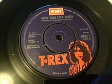 T. Rex Solid Gold easy action 7 inch vinyl single record