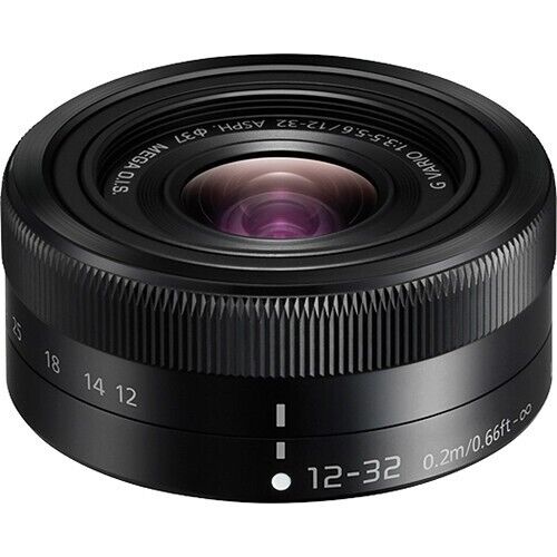 NEW Panasonic Lumix G Vario 12-32mm f/3.5-5.6 Mega OIS ED Lens - Black - 第 1/5 張圖片