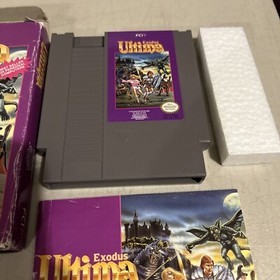 Ultima: Exodus (Nintendo Entertainment System, 1989) NES CIB COMPLETE