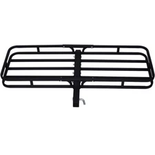 500 lbs Rack Rear Luggage Basket Hitch Mount Cargo Carrier for Car SUV Truck