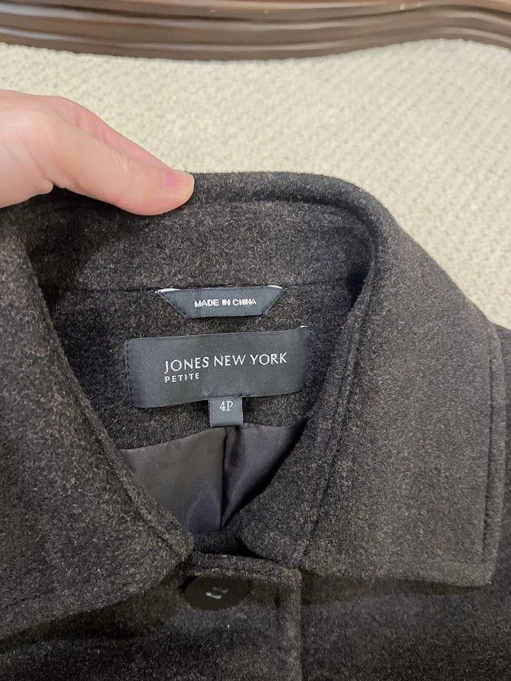 Abrigo de lana jones nuevo trabajo talla 4P Foto 4 de 4