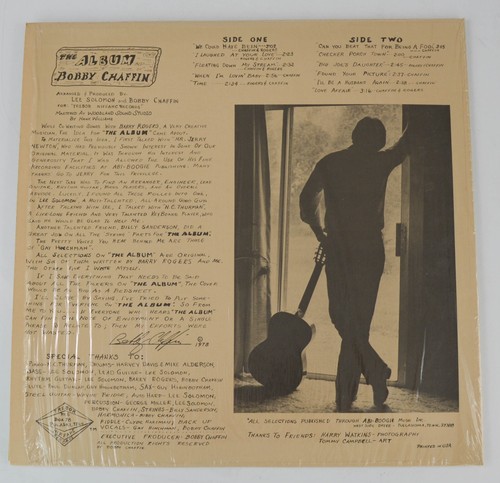 BOBBY CHAFFIN Album TN-001 (Private Label Country) LP Record - Imagen 3 de 15