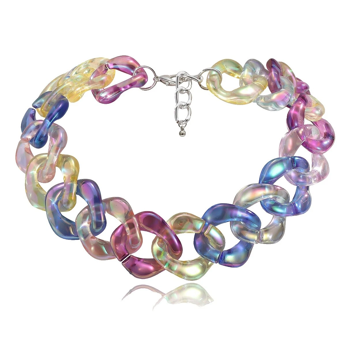 Acrylic Punk Fashion Necklaces & Pendants