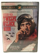 Twelve O  clock High DVD, 2001 Gregory Peck Bonus Features Brand New Sealed 