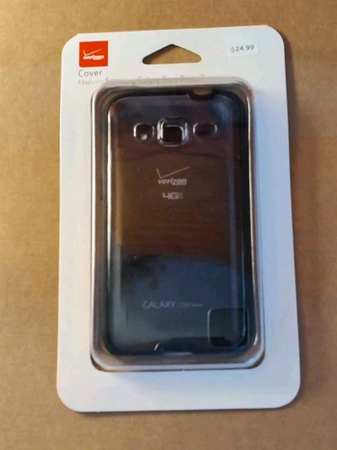 5 Verizon Shell Case for Samsung Galaxy Core Prime - Clear with Black Edge NIP - Picture 9 of 16