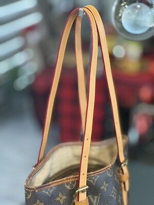 For Louis Vuitton Vachetta Leather Strap Replacement Bucket PM