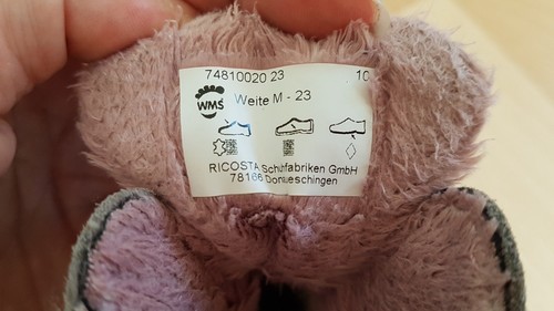 Ricosta Pepino Winterstiefel - Gr. 23, Echtleder/Lammwolle /Aus erster Hand - Bild 7 von 8