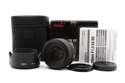 Sigma 30mm f/1.4 EX DC HSM Wide Angle Prime Lens for Canon EF [Exc+++] #2178268A