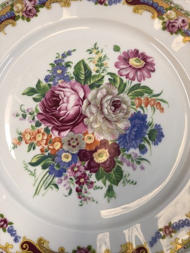 Vintage Limoges Depos Decorazione Esclusiva Peint A La Main Serving Plate/Platte - Picture 3 of 8