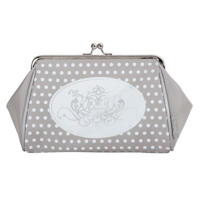 Kosmetiktasche Arabesque klein Reise Kosmetikkoffer Kisslock Mathilde M