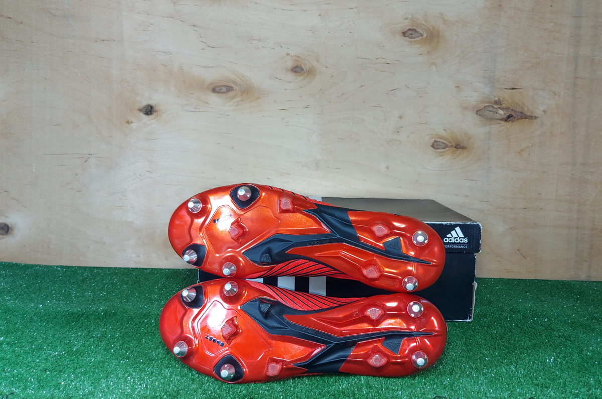 Adidas Predator 19+ SG F35851 Elit Red boots Cleats mens Football