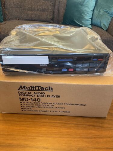 Multitech MD-140 CD Compact Disc Player Vintage 1986 NIB Read!!! - Picture 1 of 9