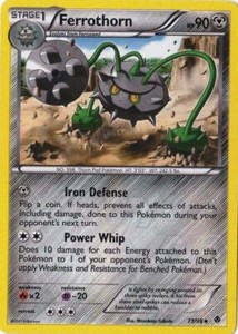 Ferrothorn 73/98 B&W Emerging Powers Uncommon PERFECT MINT! Pokemon