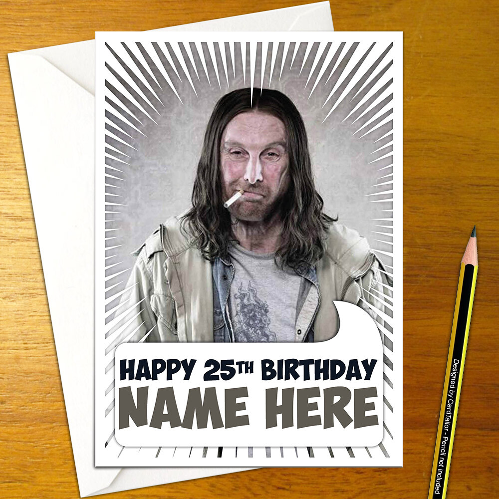 SHAMELESS Personalised Birthday Card - A5 tv british comedy gallagher frank  | eBay