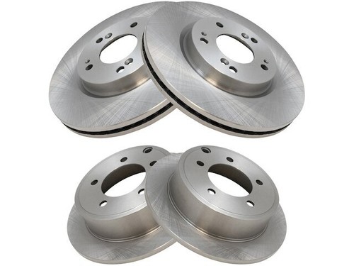 For 2007-2012 Dodge Caliber Brake Rotor Set Front and Rear 62351RJTS ...