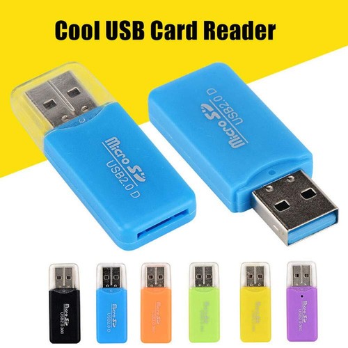 USB Memory Card Reader USB 2.0 Adapter for Micro SD SDHC SDXC TF Hi-Speed - Picture 4 of 9