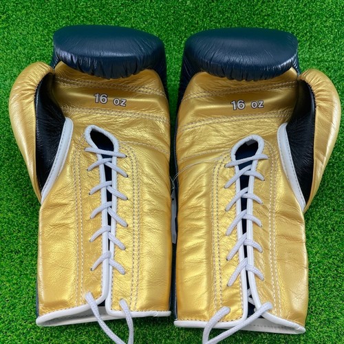 Winning Boxing Gloves Special Order MS-600B 16oz lace up Type Inoue vs Rodriguez - Picture 3 of 9