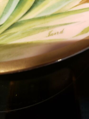 Circa 1910~Royal Rudolstadt~Handpainted~ Porcelain Plate~Prussia~Daffodils(B42) - Picture 8 of 8