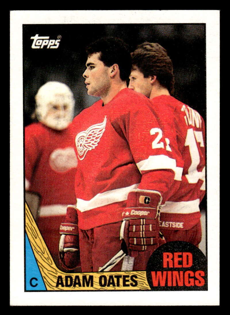 1987 Topps Adam Oates Rookie Detroit Red Wings #123 EXMT-NM XX1390