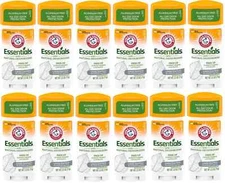 12 Packs , Arm & Hammer Essentials Unscented Deodorant 2.5 oz