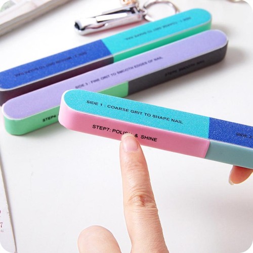 Professional Crystal Glass Stainless Steel Double Sided Nail Files Grit Acrylic - Picture 67 of 91