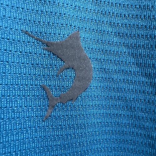 Reel Legends Turquoise T Shirt Size Medium - Picture 3 of 4