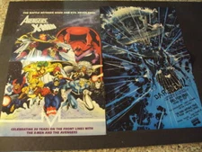 2 Marvel Posters Daredevil  and Avengers and X-Men      ID:87119