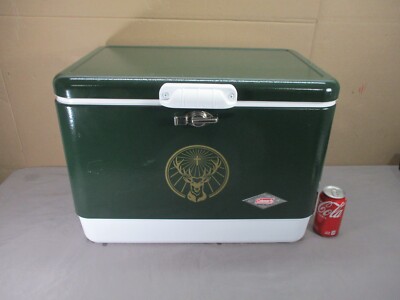 Coleman Jagermeister Steel Belted Metal Cooler Ice Chest 6150