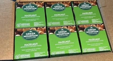 6 Green Mountain Coffee Roasters Hazelnut Keurig Single-Serve K-Cup pods Light