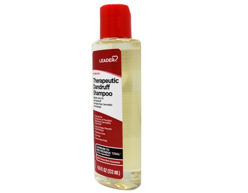Leader Therapeutic Dandruff Shampoo, 4.5 fl oz -Salicylic Acid Formula Pack of 4 - 第 5/5 張圖片