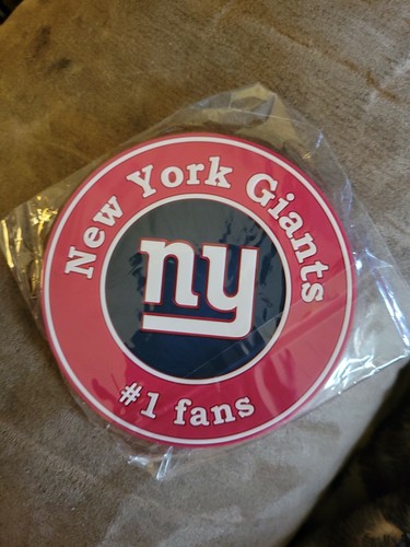 NY Giants #1 Fans Drink Coaster  - Picture 1 of 1