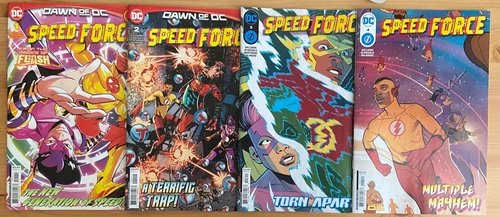 SPEED FORCE 1 2 3 4 Williams Di Nicuolo DC 2023/2024 NM 1st prints