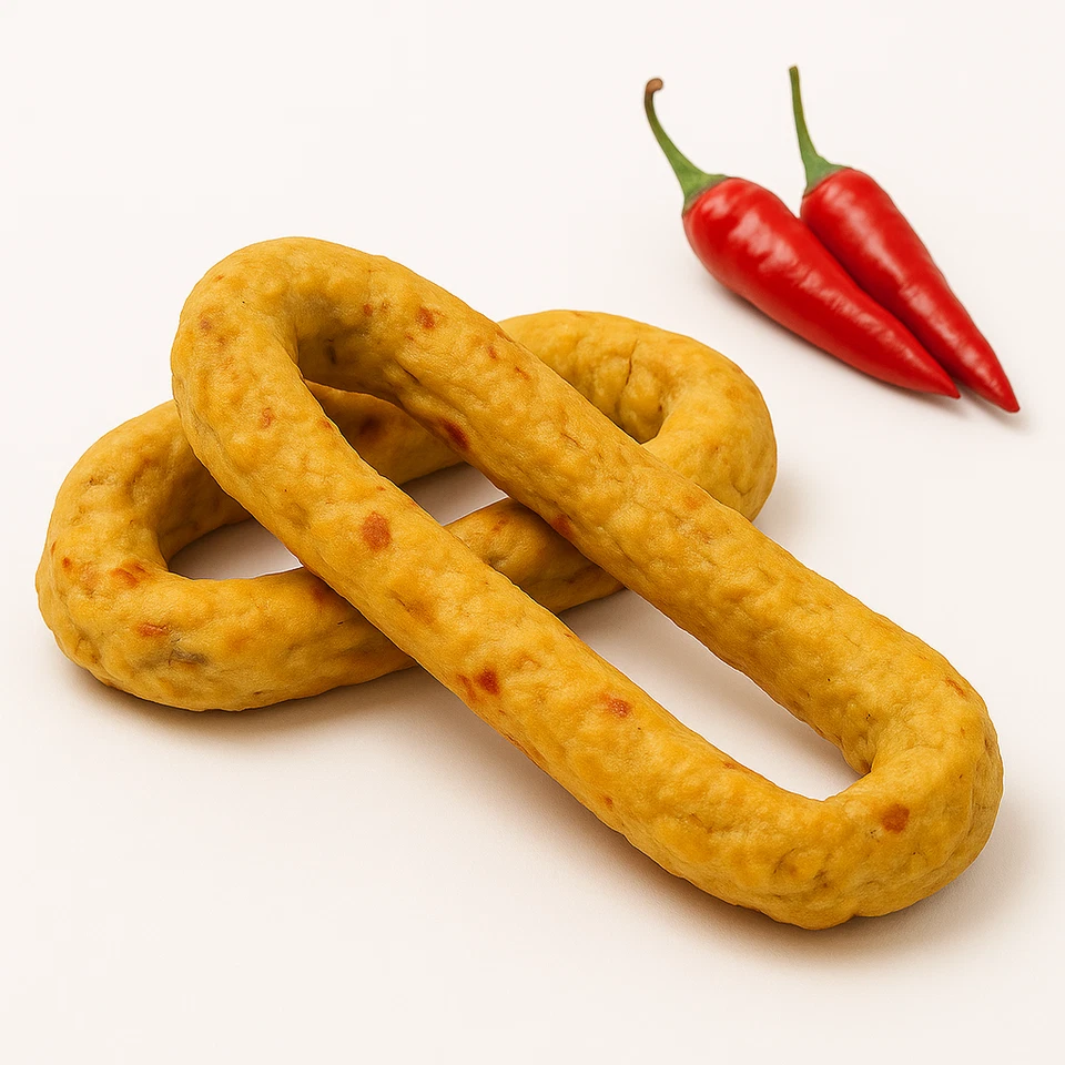 TARALLIFICIO SANTA BARBARA Gusto Peperoncino Taralli Scaldatelli Pugliesi 400g