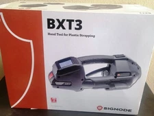 SIGNODE Strapping Combo Tool: 2640.555  Fits 12 in/58 in Strap Wd, Friction Weld