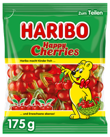 Happy Cherries Geleebohnen 175G - Haribo