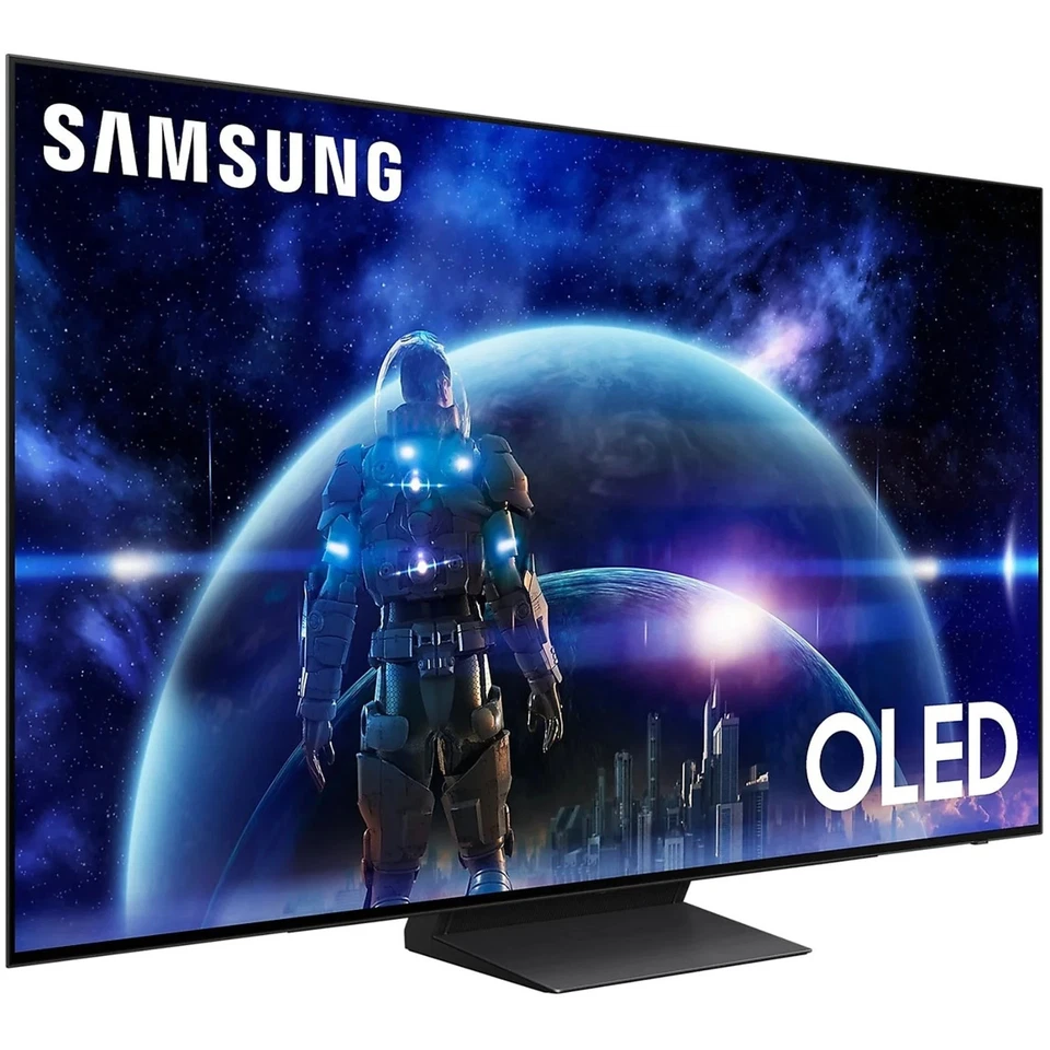 TV 48" SAMSUNG QE48S90DAE OLED 4K ULTRA HD SMART WIFI GRAPHITE BLACK NO 8K NO 3D - Immagine 2 di 4