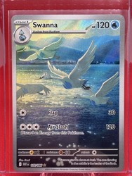 Swanna 110/086 White Flare Illustration Rare