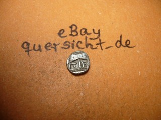 Troas: Tenedos (550 470 BC) AR Obol 8 02 mm 0 49 g Janus/Doppelaxt RARE (CA6123)