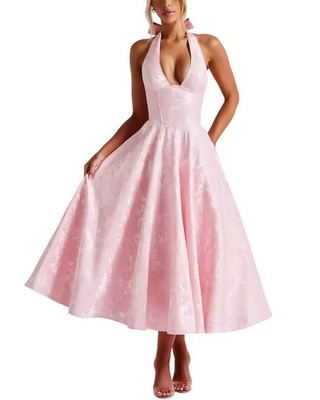 Linda Charm Midi Dress Women's