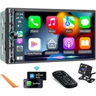 7-Inch Touchscreen Car Stereo with Wireless Carplay, Android Auto & EQ Settings