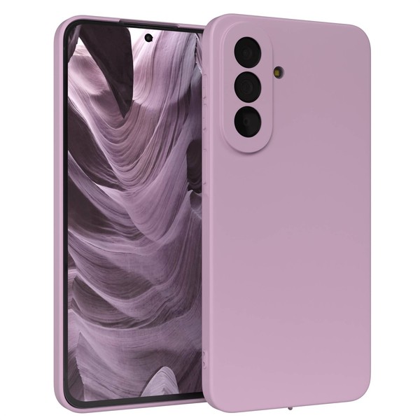 HandyhüLle FüR Samsung Galaxy A57 Silikon Back Cover Schutz Handy Case Hell Lila-image