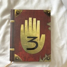 Disney Gravity Falls Journal 3 réplica de animación coleccionable oro rojo