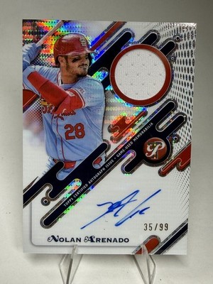 2025 Topps Pristine - Pristine Autograph Relics Nolan Arenado Refractor /99