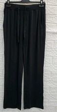 New Cozy Earth Bamboo Stretch Knit Weightless Pant Black Size S