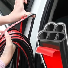 5M L-Shape Auto Car Door Trunk Seal Strip Rubber Weather Strip Edge Accessories