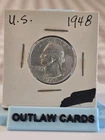 1948 WASHINGTON US QUARTER 25 CENTS SILVER COIN